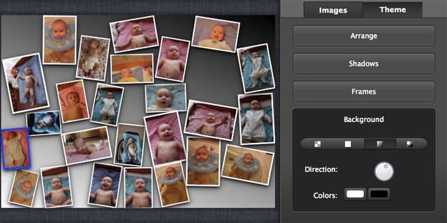 Giao diện Collagerator