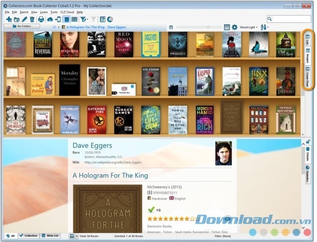 Quản lý thư viện sách dễ dàng cùng Collectorz.com Book Collector