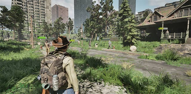 Tập hợp lực lượng, xây dựng trại và cùng nhau bảo vệ thành quả trong Colony of The Remnant