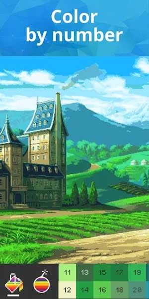 Tạo ra những bức tranh tuyệt đẹp với Color by Number Android