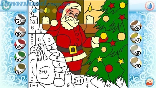 Sách tô màu dành cho trẻ em về chủ đề Giáng Sinh