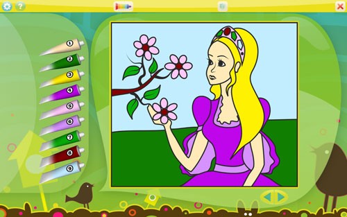 Color by Numbers – Princesses for Mac