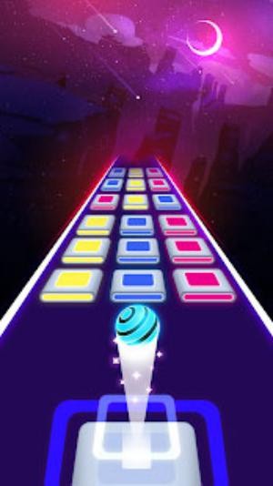 Điểu khiển bóng nhảy vào các ô cùng màu