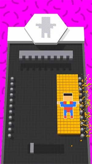 Cắt khối hình thành hình dạng theo yêu cầu