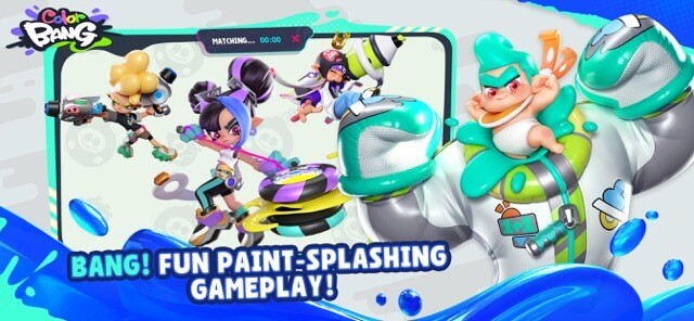 Giải phóng kỹ năng của bạn trong cuộc chiến màu sắc và chiến lấy các lãnh thổ trong ColorBANG