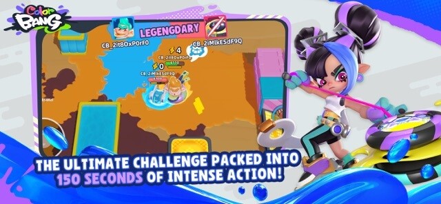 Tham gia trận chiến nhịp độ nhanh kéo dài 150 giây thú vị trong ColorBANG
