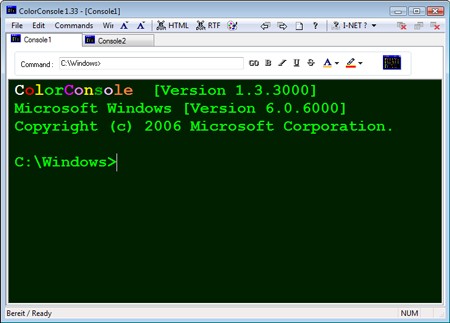 ColorConsole rất dễ sử dụng