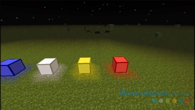 Mod đèn màu trang trí