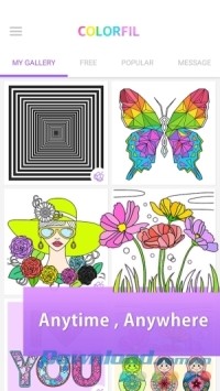 Tô màu mọi lúc cùng ColorFil cho Android