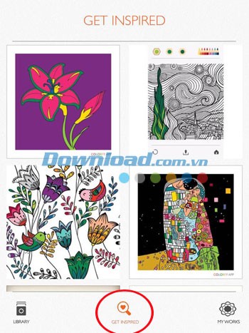 Tham khảo tranh mẫu