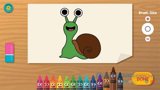 Ứng dụng tô màu Coloring Book 2018