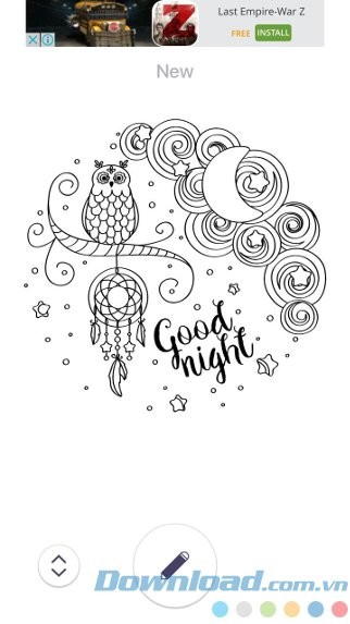 Thư viện tranh phong phú