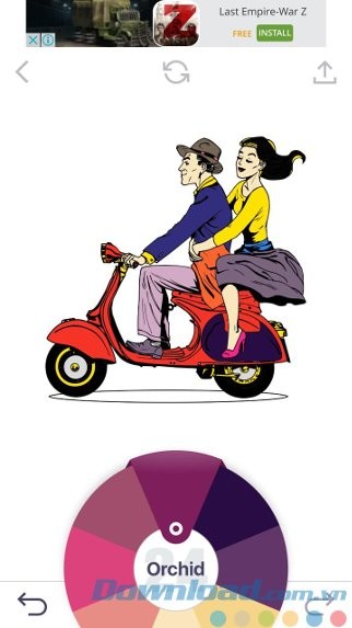 Công cụ tô màu cơ bản