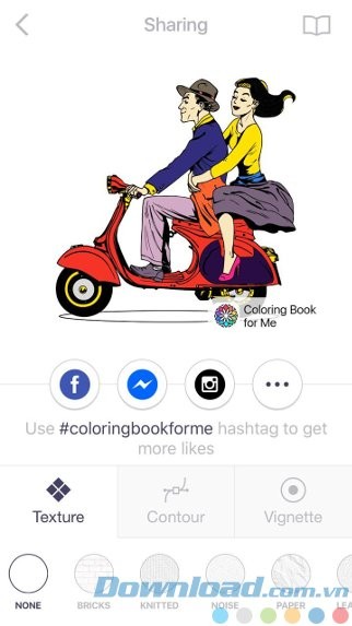 Chia sẻ tranh tô màu