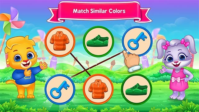 Colors and Shapes giúp bé phát triển nhiều kỹ năng cơ bản ở độ tuổi mẫu giáo