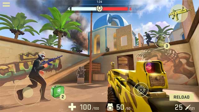 Game Combat Assault cho mang lại trải nghiệm bắn súng mượt mà trên cả thiết bị yếu