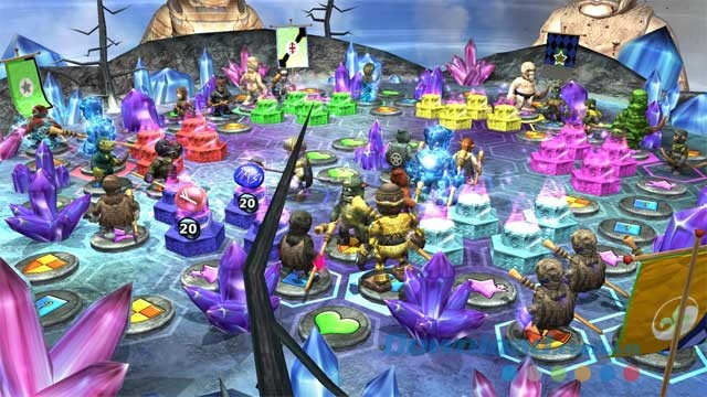 Trận chiến trong game Combat Monsters trên Android