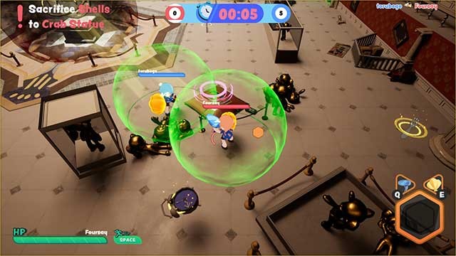 Ngoài các màn chiến đấu chính, bạn có thể khám phá các trò chơi phụ thú vị