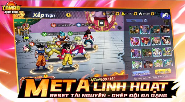 META linh hoạt, reset tài nguyên, ghép đội đa dạng