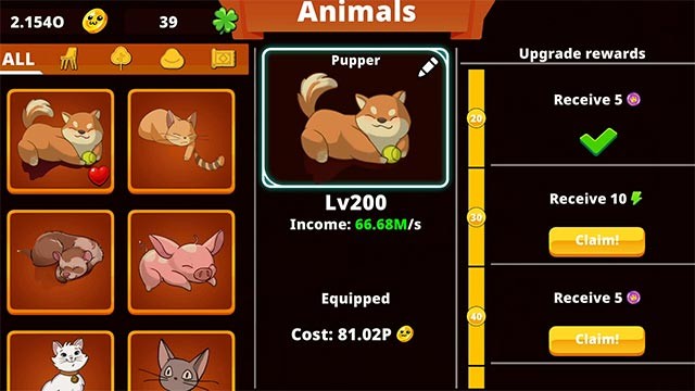 Mở khóa thú cưng mới để âu yếm và thư giãn trong căn hộ ảo