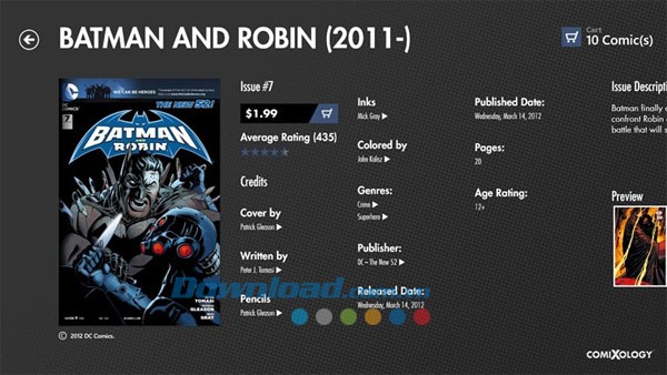 Comics for Windows 8