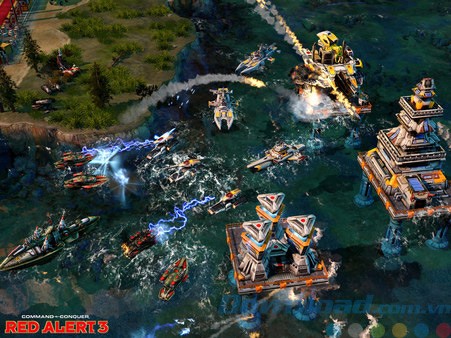 Giao diện game Command & Conquer: Red Alert 3