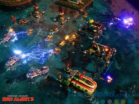 Chiến tranh trên biển trong game Command & Conquer: Red Alert 3
