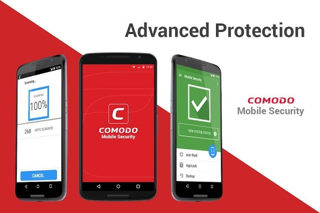 Ứng dụng bảo mật điện thoại COMODO Mobile Security cho Android