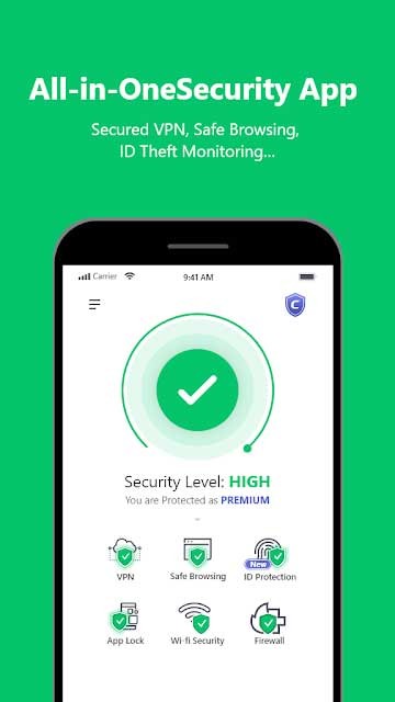 Mobile VPN Security cho Android bảo vệ app
