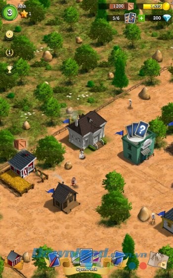 Giao diện game Compass Point: West