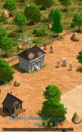 Màn đấu trong game Compass Point: West