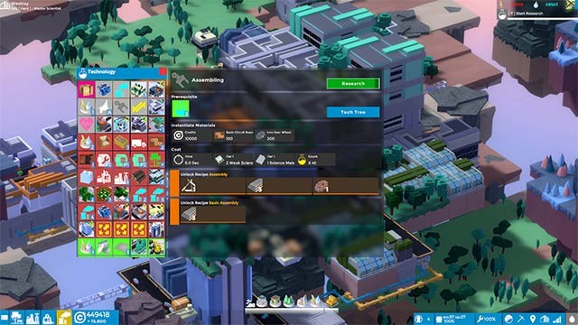 Kết hợp tài nguyên, công trình, công nghệ và chiến lược độc đáo để tạo ra thành phố trên... trời