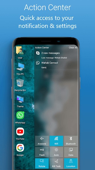 Computer Launcher cho Android dễ sử dụng