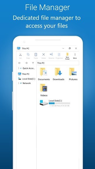 Computer Launcher cho Android hỗ trợ quản lý file