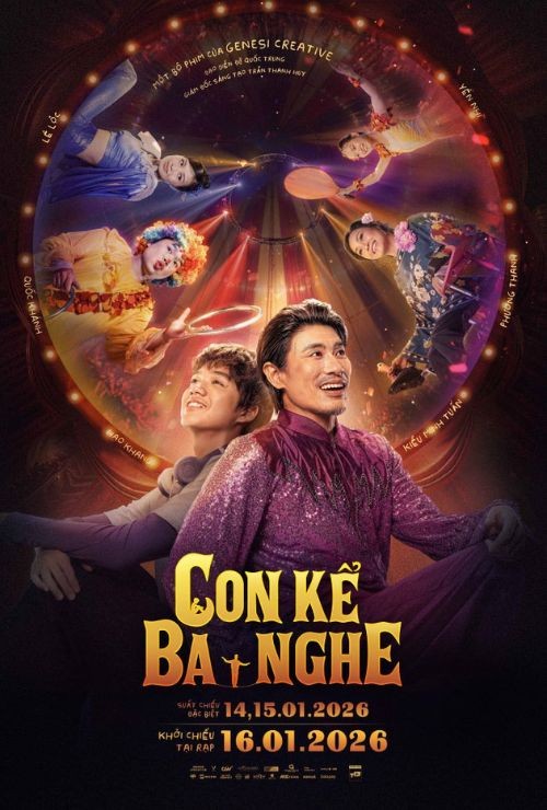 Poster phim Con kể ba nghe