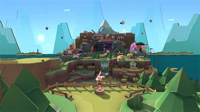 Conbunn Cardboard là game phiêu lưu đi cảnh thư giãn và ấm cúng