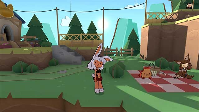 Khám phá một vùng đất làm bằng bìa cứng để thu thập các đĩa CD