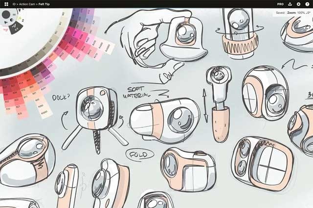 Concepts là ứng dụng phác thảo kỹ thuật số cho hệ điều hành Android