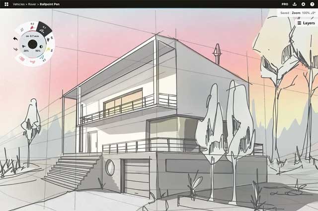 Viết ghi chú, phối cảnh, phác thảo ý tưởng,... một cách dễ dàng