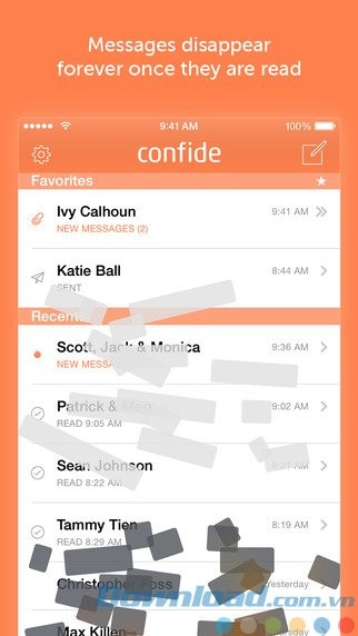 Tin nhắn tự hủy