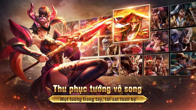 Thu phục tướng nổi tiếng thời Tam Quốc vô song