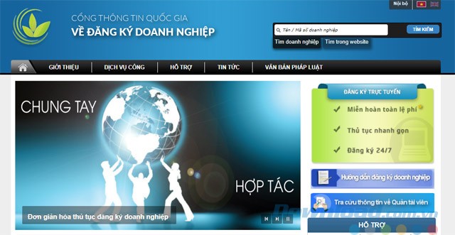 Cổng thông tin đăng ký doanh nghiệp quốc gia
