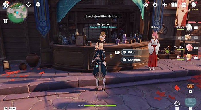 Công thức đồ uống Genshin Impact: Tổng hợp đầy đủ