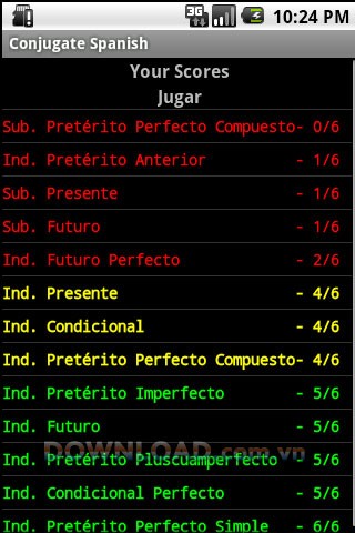 Conjugate Spanish Verbs
