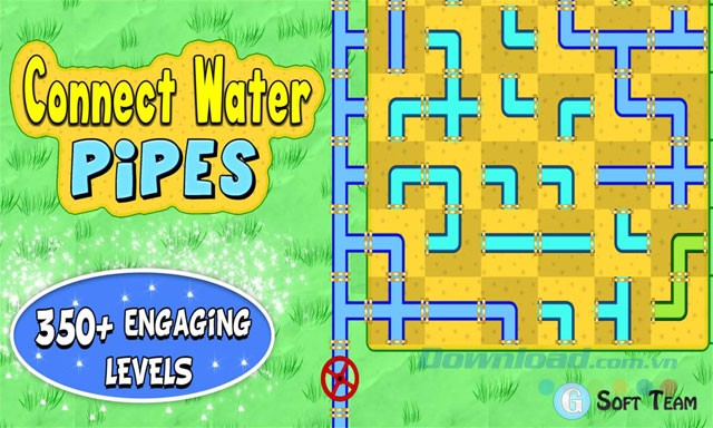 Game trí tuệ Connect Water Pipes