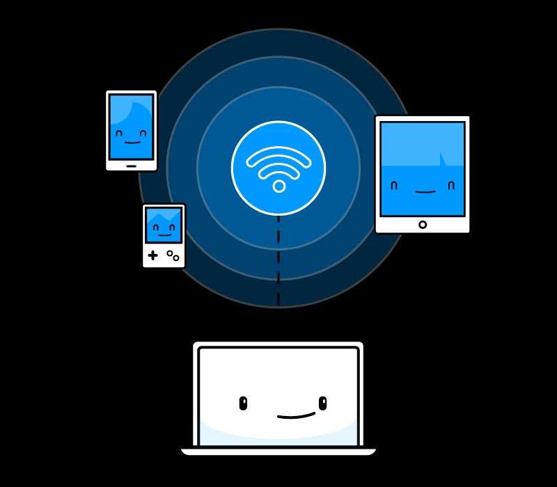 Connectify Hotspot 2018 kết nối wifi