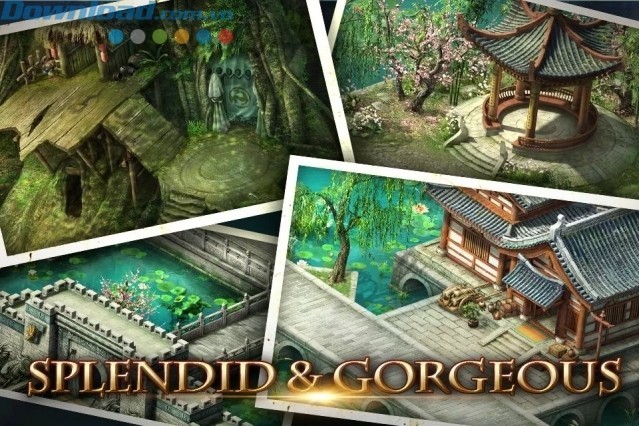 Môi trường trong game lộng lẫy tuyệt đẹp