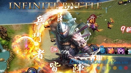 Game nhập vai miễn phí Conquer OnlineⅡ: Infinite Battle cho iOS