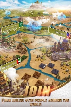 Xây dựng liên minh với người chơi khắp thế giới