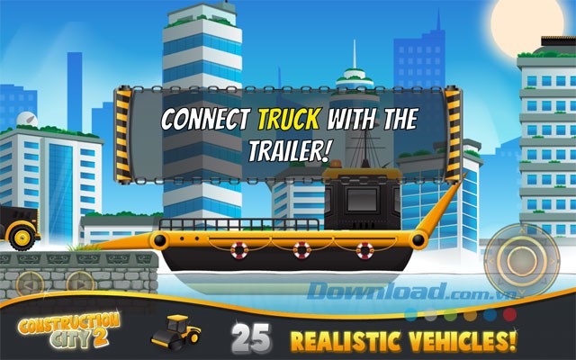 Nhiều loại phương tiện khác nhau cho bạn sử dụng trong game